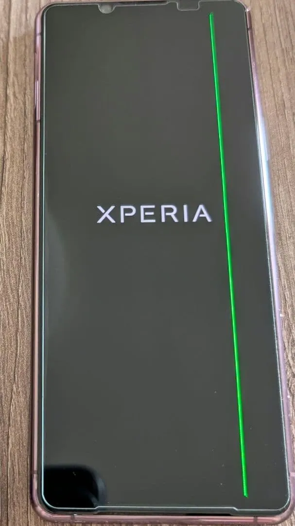 Xperia 5 ii so-52a màu hồng docomo sọc dọc (rác)