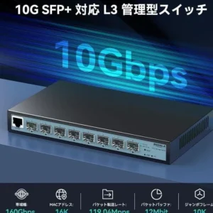 Hub chuyển mạch 8 cổng sodola 10gbps sl-swtgw3c8f - Ảnh 5